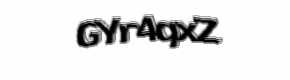 Security check image, please type the characters shown
